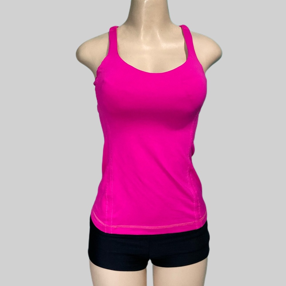 Lululemon tank top with built-in bra size 4 - Picture 1 of 4